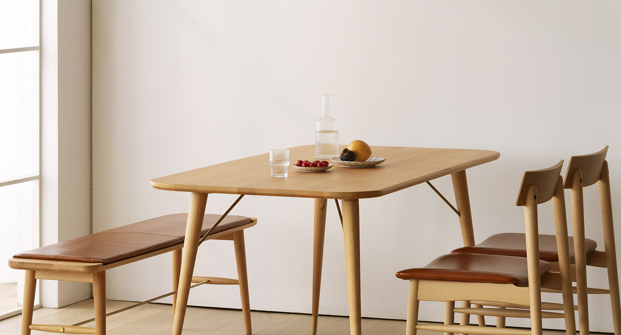 致家家居PI系列餐桌椅 设计师品牌家具的场景化美学