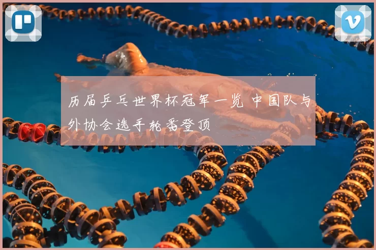 历届乒乓世界杯冠军一览 中国队与外协会选手轮番登顶